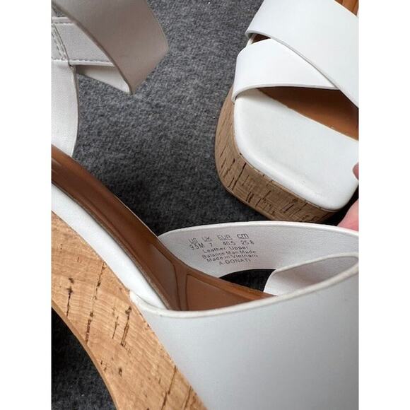 Sarto By Franco Sarto Donati Cork Platform Sandal Shoe Size 9.5 - Picture 8 of 9